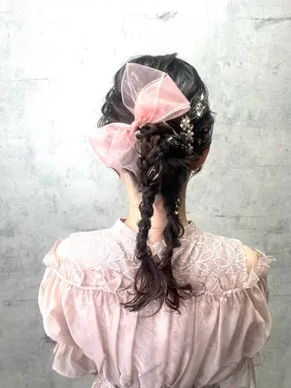 ヘアアレンジ 鈴木 さやのヘアスタイル