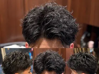 ショート パーマ メンズ ヒロ銀座ヘアーサロン六本木店所属・藤沼 唯斗※注意事項必読※のヘアスタイル