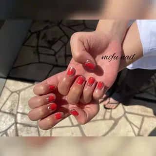 ショート ネイル 大田 美笛香のネイルデザイン