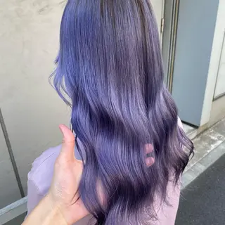 ロング カラー ブリーチなし暖色 💗AKARI💗のヘアスタイル