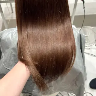 ロング カラー レイヤー専門家 ダブルカラー修のヘアスタイル
