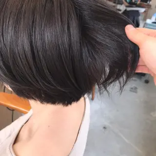 ショート カラー HACCH （ハッチ）所属・🪼ボブ/ミニボブ /髪質改善🪼のヘアスタイル