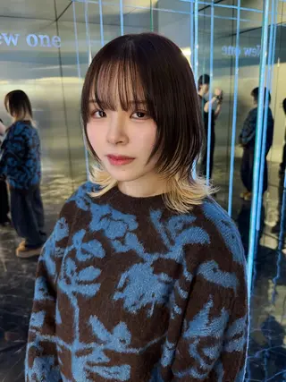 ミディアム 🐺立川のウルフ屋 さん🐺おかみ🐺のヘアスタイル