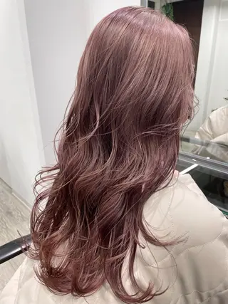 セミロング カラー カラー指名No.1 土井新治❄️のヘアスタイル