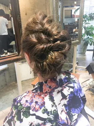 ヘアアレンジ 北條 優輝のヘアスタイル