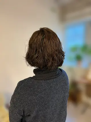 ミディアム パーマ ココロ🎀/ カットモデル募集中のヘアスタイル