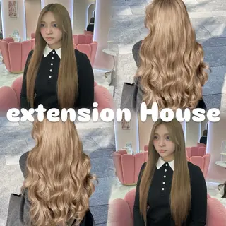 ロング シールエクステの女神 🍑Momo🍑のヘアスタイル