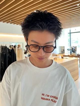 ショート 片山 椋馬のヘアスタイル