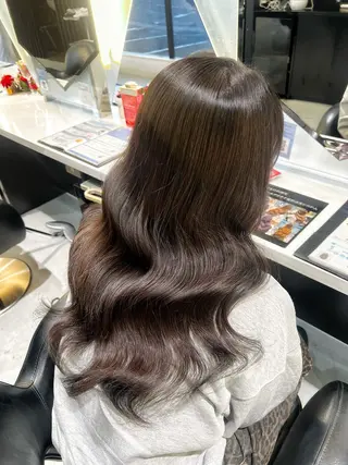 ロング 韓国風顔まわり/ベー ジュ/マツエク♡美咲のマツエク・マツパデザイン