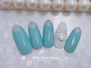 ネイル MiKi Nai池袋 長さだし得意のネイルデザイン