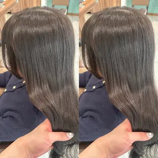 ロング カラー ヘアアレンジ 盛れる韓国ヘア♡ 🌻鈴木花🌈のヘアスタイル