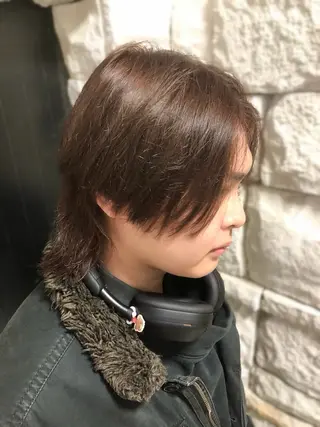 カラー ヘアアレンジ メンズ ainico+所属・メンズ特化✂️栗原 侑也のヘアスタイル