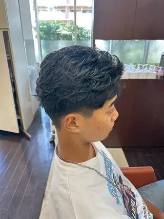 ショート カラー パーマ メンズ 毎月230人担当/ メンズヘア/清和武虎のヘアスタイル