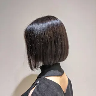 ショート 浜田りほ Luxbe 博多バスターミナルのヘアスタイル