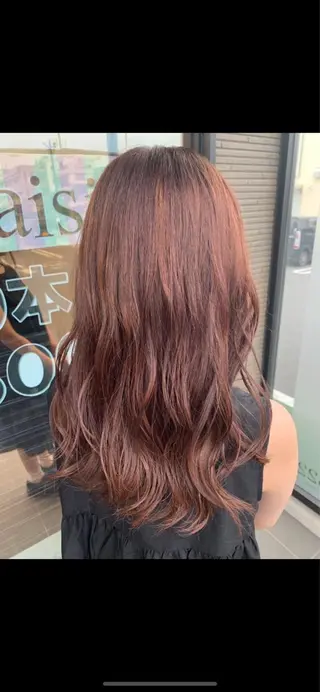 ミディアム 國井 瑞貴のヘアスタイル
