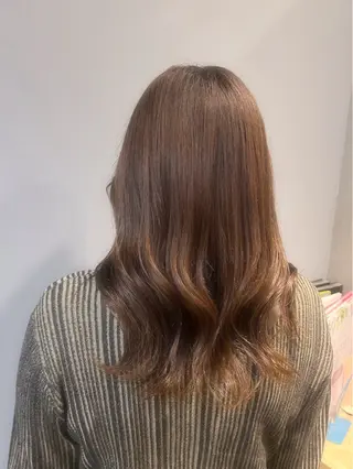 セミロング ショコラ梅田所属・ひなた 🌟*.+ﾟのヘアスタイル