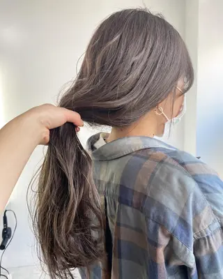 ロング ୨୧柔らかいカラー nozomi ୨୧のヘアスタイル