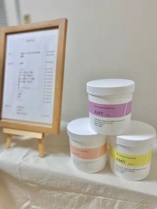 hug me. シュガーリングサロンのエステ・リラクイメージ