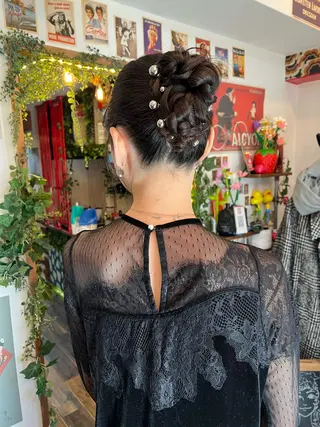 ロング ヘアアレンジ カラーパティシエ facce🌼ikoのヘアスタイル