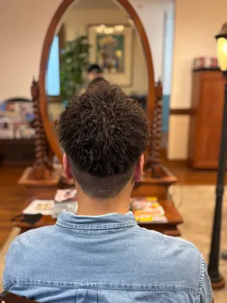 ショート パーマ メンズ おしゃれ泥棒 石原メンズ特化美容師のヘアスタイル