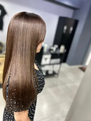 ロング カラー ヘアアレンジ VIM hairおもろまち店のヘアスタイル