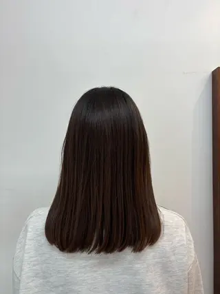 ミディアム みぞぐち じゅりのヘアスタイル