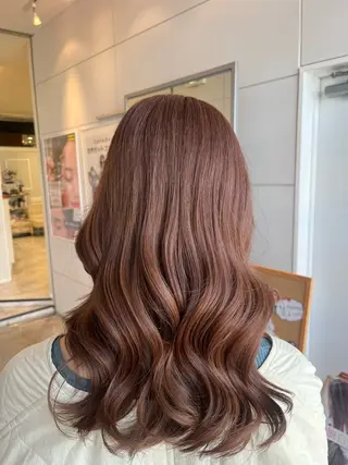 セミロング ベージュカラー/ いぢちるみのヘアスタイル