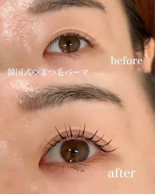 マツエク・マツパ noel　nagi 🎀🫧のマツエク・マツパデザイン