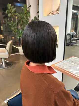 ショート ディフィーノ青山所属・nonoka/ボブ/ 暖色カラー/表参道のヘアスタイル