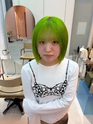 ミディアム mite hikariのヘアスタイル