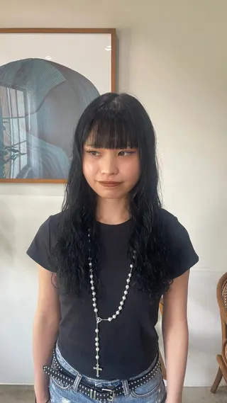 カラー GRAND所属・honoka uemuraのヘアスタイル