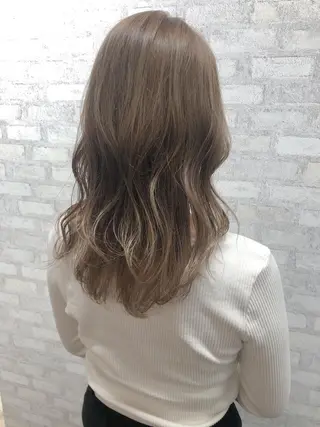 セミロング カラー SALOWIN 二子玉川店所属・kei_____ SALOWINのヘアスタイル