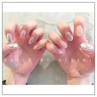 カラー ネイル マツエク・マツパ illum hicariのネイルデザイン