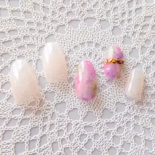 ネイル 💗🪽Tiary Nail🪽💗のネイルデザイン