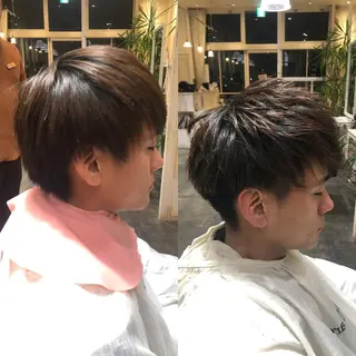 メンズ 北生駒☆カットが得意 鎌田フミヤのヘアスタイル