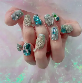 ネイル ラベンダー💖日暮里 ルル💖ネイルのネイルデザイン