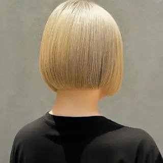 ショート カラー 🫧 清水優 /広がらないボブ🫧のヘアスタイル
