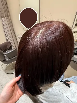 ショート カラー 谷脇 杏のヘアスタイル