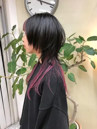 ミディアム カラー tokute Takahashiのヘアスタイル