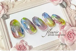 ネイル フルリール 【プライベートサロンのネイルデザイン