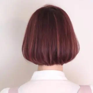 ショート カラー 髪質改善 スペシャリストのヘアスタイル