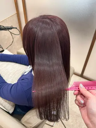 ロング レイヤー/艶髪カラー 🌷油科あい🌷のヘアスタイル