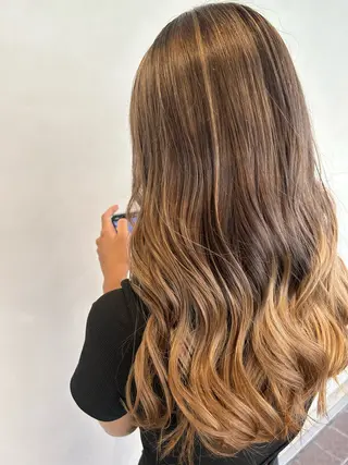 ロング 艶髪/韓国風🤍🖤 小林実央‎のヘアスタイル