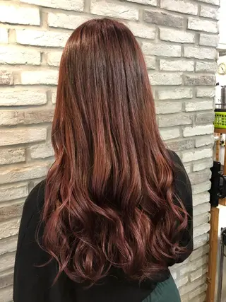 ロング Lia所属・縮毛矯正の達人 ☆　松本のヘアスタイル