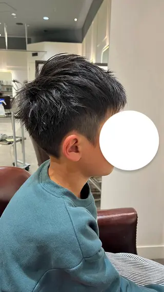 メンズ キッズ LUCK by eim所属・小笠原 瑠菜のヘアスタイル