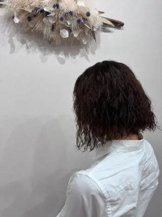 ショート カラー 🪼高評価🪼 💎柴崎の藤咲💎のヘアスタイル