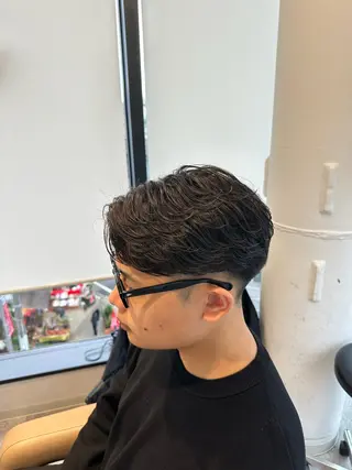 ショート パーマ メンズ SALOWIN下北No.R店所属・下北沢／メンズヘア/ メンズパーマ/優樹のヘアスタイル