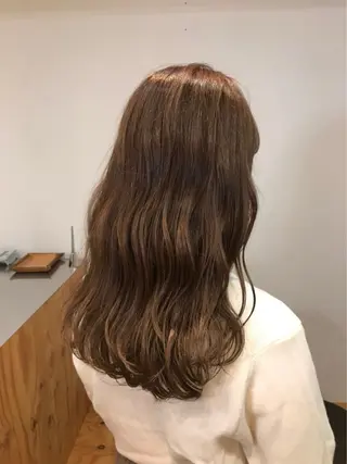 ロング カラー VIE表参道所属・艶感カラー/縮毛 矯正/りょお🫧のヘアスタイル