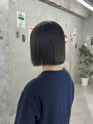 ミディアム カラー 透明感カラー/メンズ /ボブKanna🪄のヘアスタイル