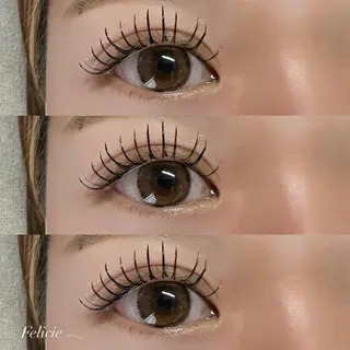 マツエク・マツパ Felicie＊ Sayakaのマツエク・マツパデザイン